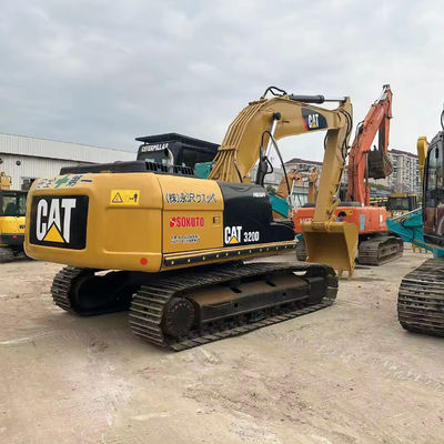 기계 정비점 사용 된 CAT 320 발굴기 Caterpillar 320D2 크롤러 발굴기 CAT320