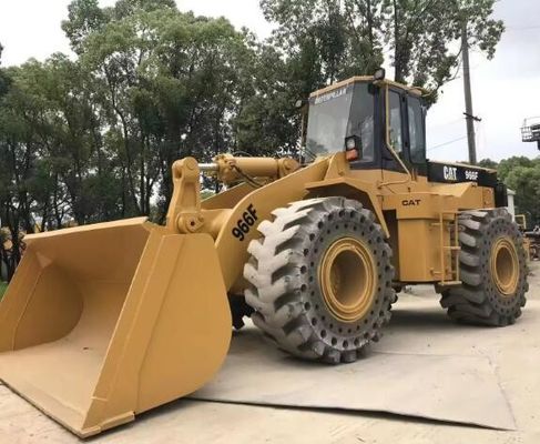 오리지널 수압 펌프 사용 된 앞 바퀴 로더 Cat 966F 중고 Caterpillar 966F