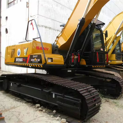 Sany 215C 21톤 사용 된 발굴기 Yammar 엔진 이동형 크롤러 발굴기