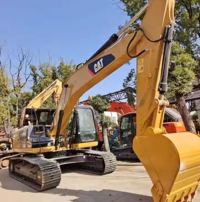 1 버킷 용량 20 톤 사용 된 Caterpillar 320d 크롤러 건설용 발굴기
