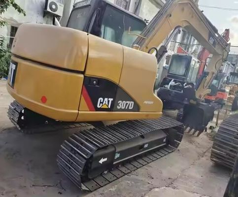 작은 크기의 사용 된 Cat 307D 크롤러 발굴기 Caterpillar 307 모델 비디오 지원 Cat307D
