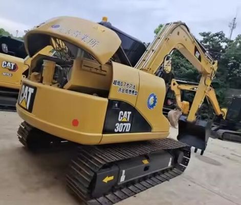 작은 크기의 사용 된 Cat 307D 크롤러 발굴기 Caterpillar 307 모델 비디오 지원 2022