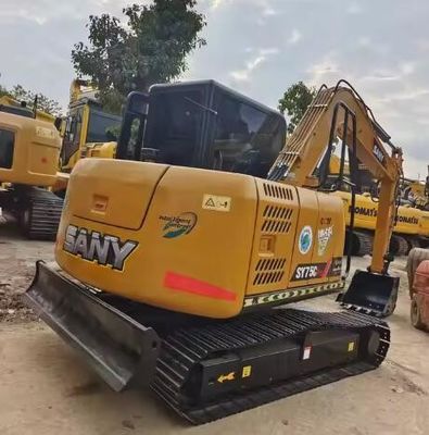 사용된 SANYsy75c 프로 발굴기 사용 된 높은 작업 효율과 오리지널 수압 밸브