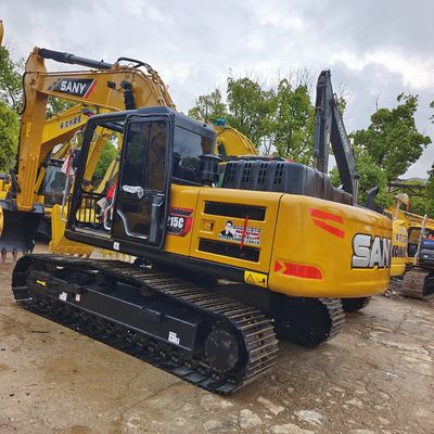 20 톤 엑스컬레이터 사용된 Sany Excavator SY215C-10 2265 kg 기계 무게