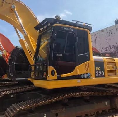 PC220-8 일본제 사용된 코마쓰 발굴기 PC220-8 수압 크롤러 발굴기 110kw