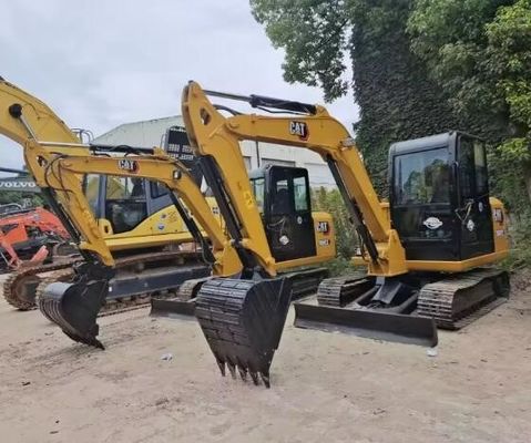 발굴기 CAT306E2 0.31 버킷 용량 및 6800 KG 기계 무게