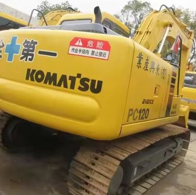 일본에서 가져온 2022 KOMATSU PC120 고품질의 67.1KW 전력으로 사용된 발굴기