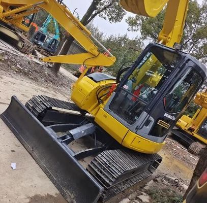 사용 된 코마쓰 PC78US 발굴기 0.34CBM 버킷 용량 및 오리지널 수압 펌프