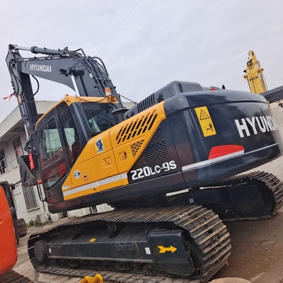 한국 오리지널 현대 220lc-9s 중고 20TON 한국 건설용 발굴기