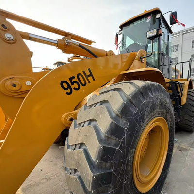 850 작업 시간 사용 된 Caterpillar 950E 바퀴 로더