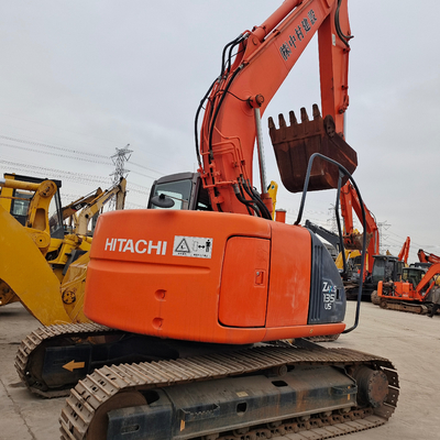 히타치 ZX135 발굴기 4000 작업 시간 12500KGS 운영 무게 원본 페인트