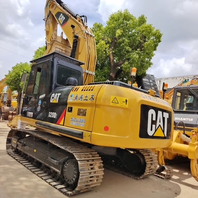 20 톤 파기 기구 뚜?? 일본에서 사용 된 CAT 320D2 발굴기 오리지널 수압 실린더