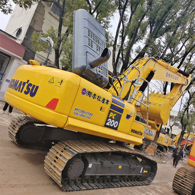 사용된 코마쓰 PC200-8 발굴기 일본 원본 20000 KG 기계 무게
