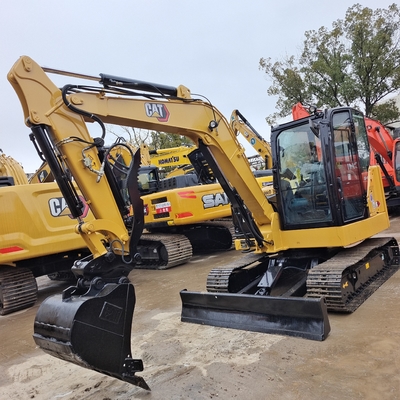 오리지널 수압 펌프 사용 된 CAT 306E 미니 발굴기 6톤 지구 이동 기계 일본