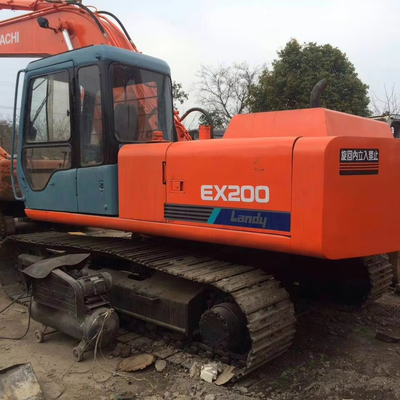 사용 된 히타치 EX200-1 크롤러 발굴기 ZX200-3 ZX200-5 EX120-3 상하이 ISUZU 엔진