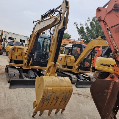 사용 된 CAT 306E 미니 크롤러 발굴기 1200 작업 시간 41.5KW 일본 원본 발굴기